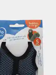 Шлейка для грызунов DUVO+ "Walking Vest", синяя, S