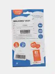 Шлейка для грызунов DUVO+ "Walking Vest", синяя, S