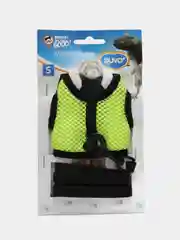 Шлейка для грызунов DUVO+ "Walking Vest", желто-зеленый, S