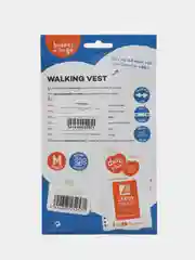 Шлейка для грызунов DUVO+ "Walking Vest", синяя, М