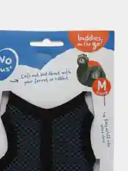 Шлейка для грызунов DUVO+ "Walking Vest", синяя, М