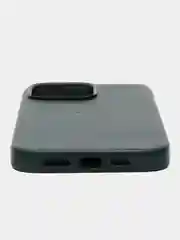 Тёмно-зелёный кожаный чехол-накладка для iPhone 11, 12, 13, 14, 15 Mini, Plus, Pro, Pro Max с MagSafe