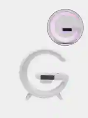 Прозрачный лампа RGB, Умный светильник с беспроводной зарядкой