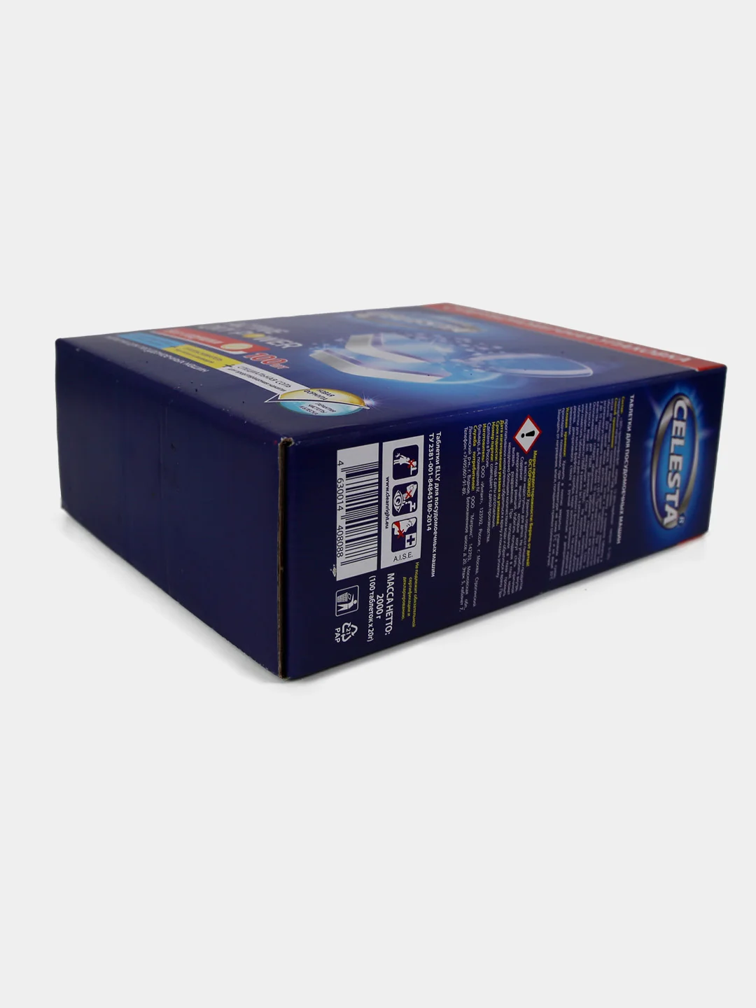 Таблетки для посудомоечных машин Celesta Active Oxy Power, 100 шт
