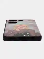 Пудровый силиконовый чехол для Tecno Camon 20 Pro 4G, Camon 20 4G, с принтом, с рисунком