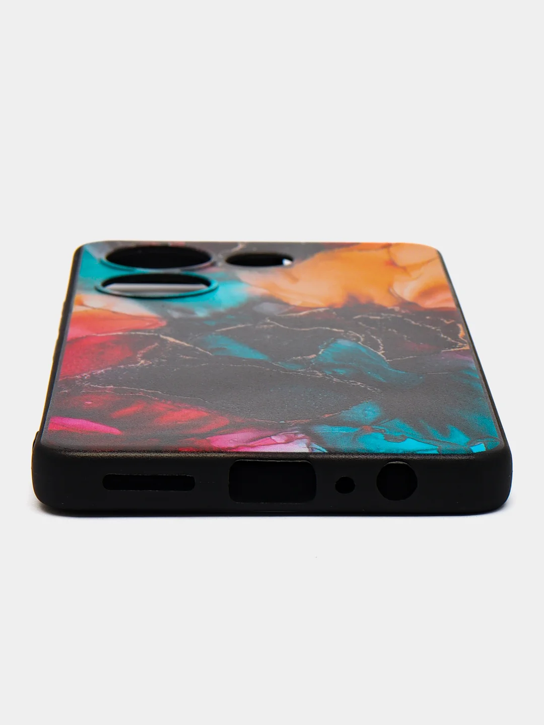 Фиолетовый силиконовый чехол для Tecno Camon 20 Pro 4G, Camon 20 4G, с принтом, с рисунком