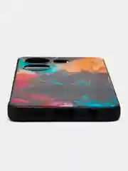 Фиолетовый силиконовый чехол для Tecno Camon 20 Pro 4G, Camon 20 4G, с принтом, с рисунком