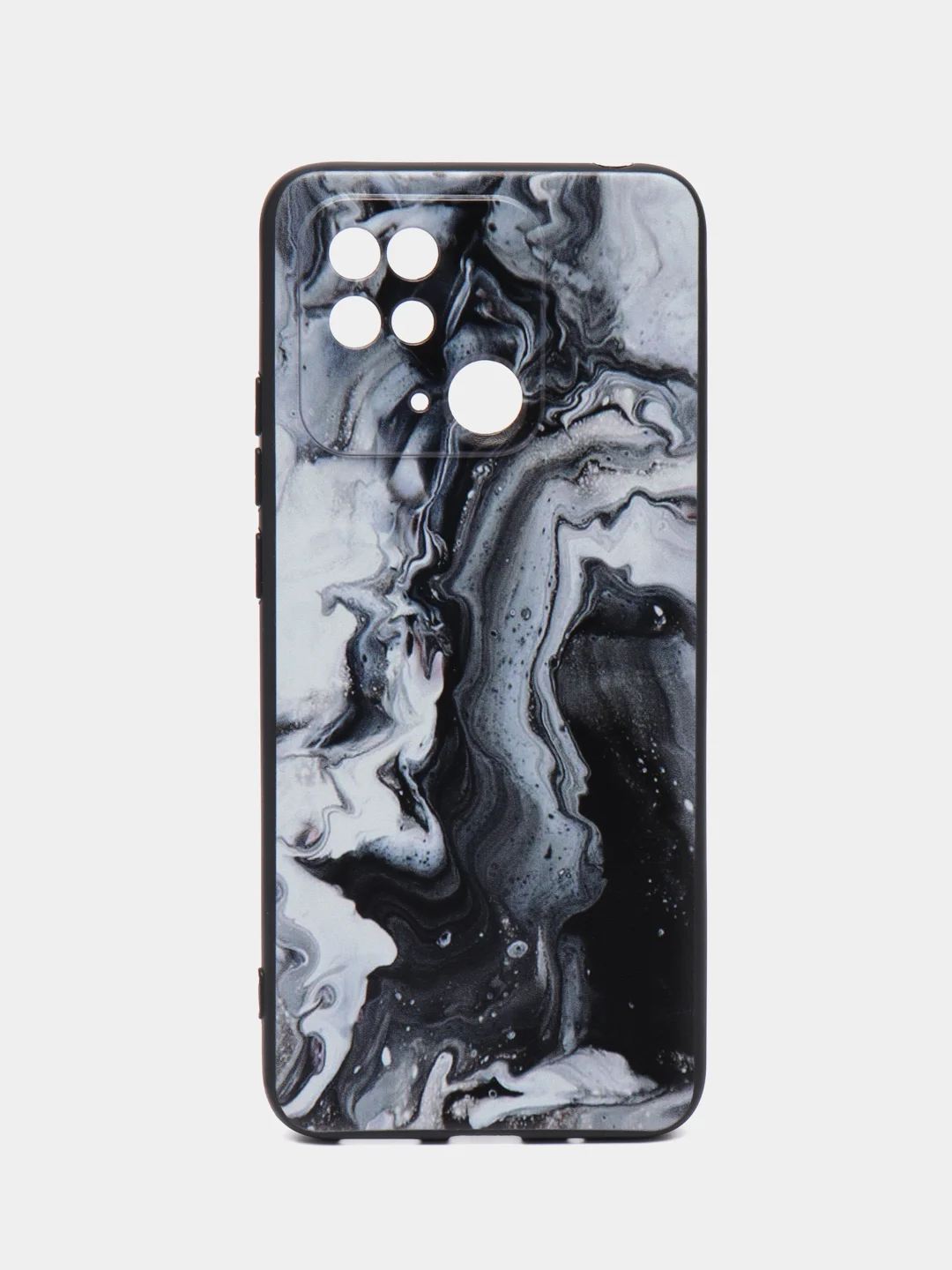 Хаки силиконовый чехол для Xiaomi Redmi 10C, Poco C40, (Сяоми Редми 10С / Поко С40), с рисунком, с принтом