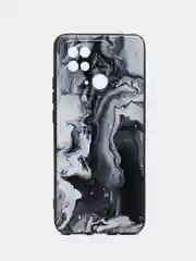 Хаки силиконовый чехол для Xiaomi Redmi 10C, Poco C40, (Сяоми Редми 10С / Поко С40), с рисунком, с принтом