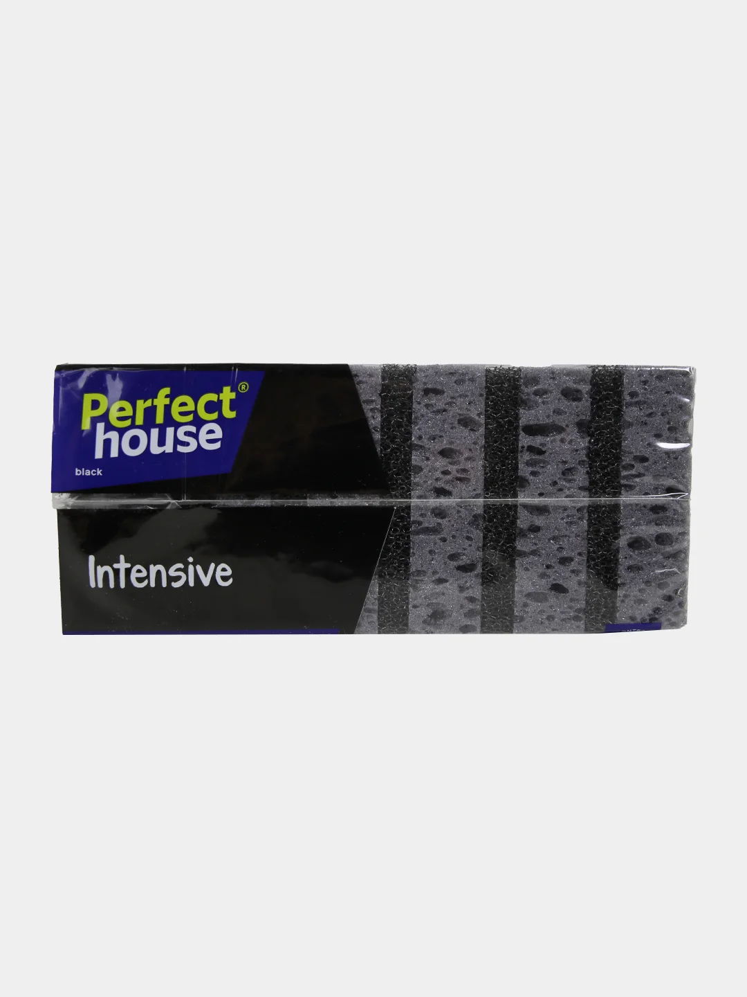 Губки для посуды Perfect House Intensive black, 12 шт