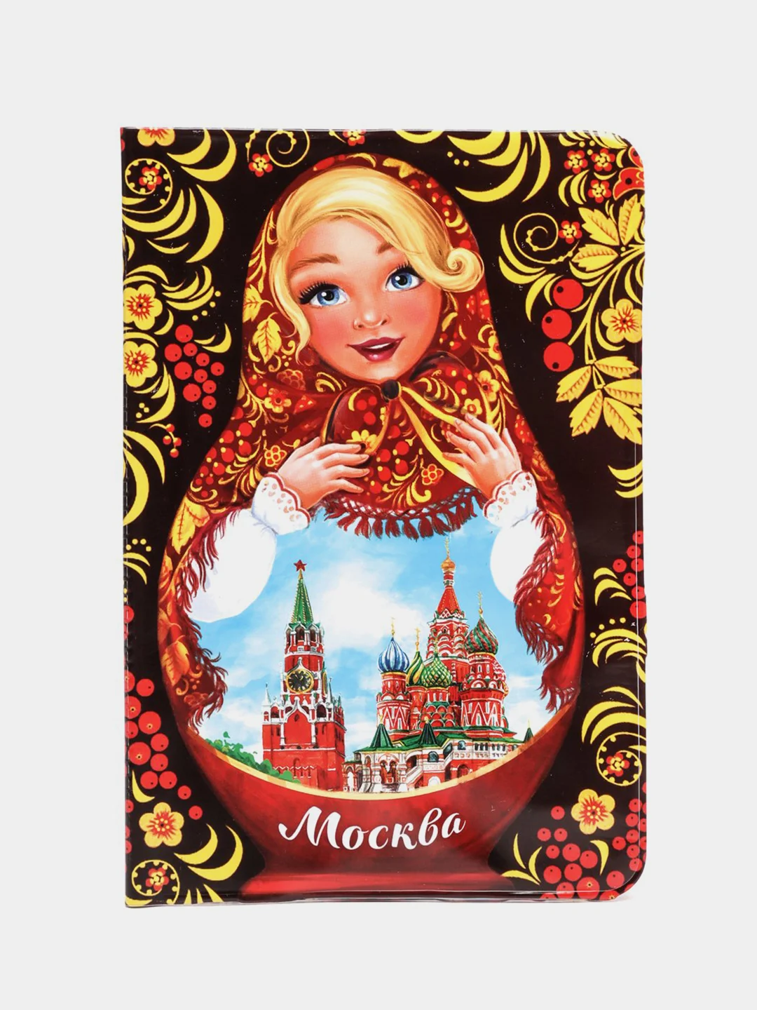Обложка на паспорт, сувенир из Москвы