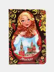 Обложка на паспорт, сувенир из Москвы