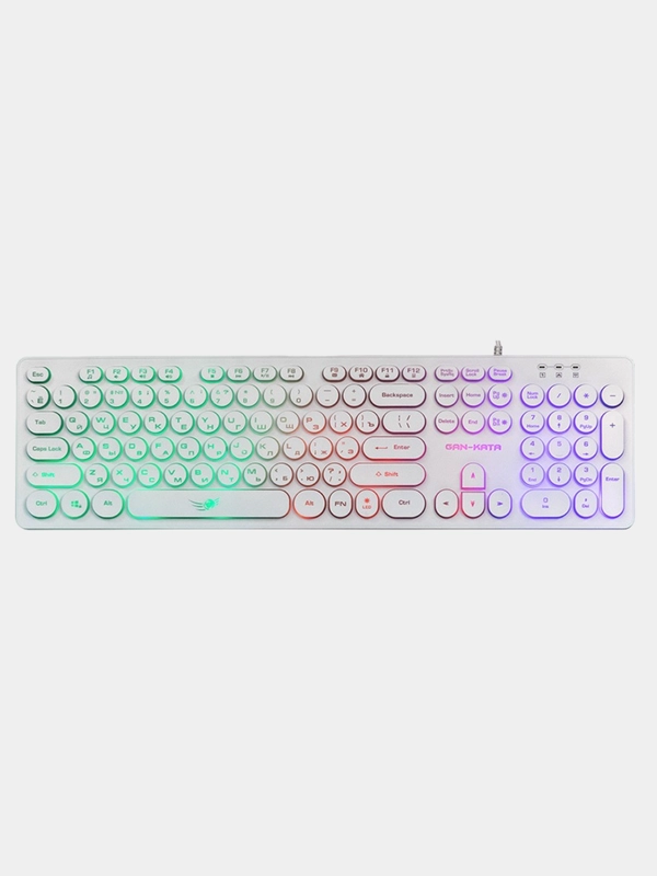 Клавиатура Dialog Gan-Kata KGK-16U, игровая, с RGB-подсветкой, USB, подарок на 8 марта