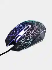 Черный мышь компьютерная Oklick 905G Invasion, с подсветкой, игровая