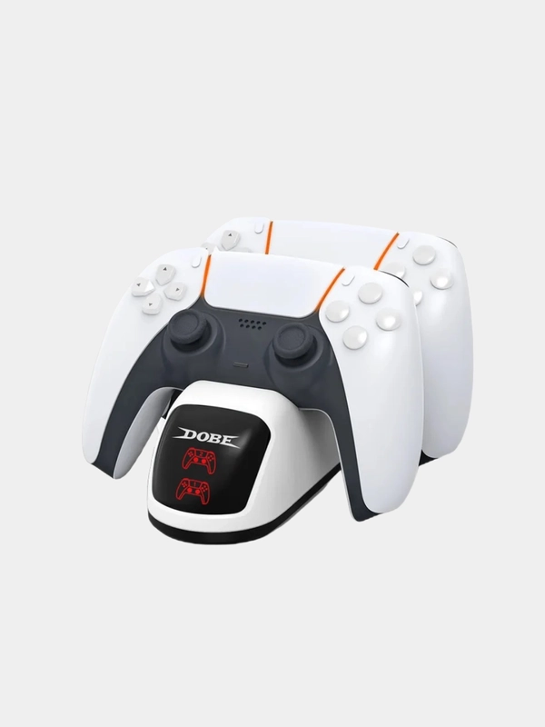 Двойная зарядная станция PS5 Charging Dock, зарядка геймпада для Playstation 5