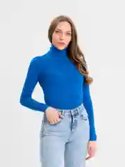 Пастельно-коралловый водолазка базовая с высоким горлом QP Store, 40-46