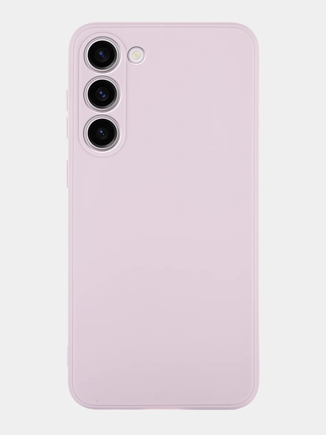 Фиолетовый чехол для Samsung Galaxy S23/ S23 FE/ S23+/ S23 Ultra BROSCORP силиконовый с защитой камер