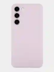 Фиолетовый чехол для Samsung Galaxy S23/ S23 FE/ S23+/ S23 Ultra BROSCORP силиконовый с защитой камер