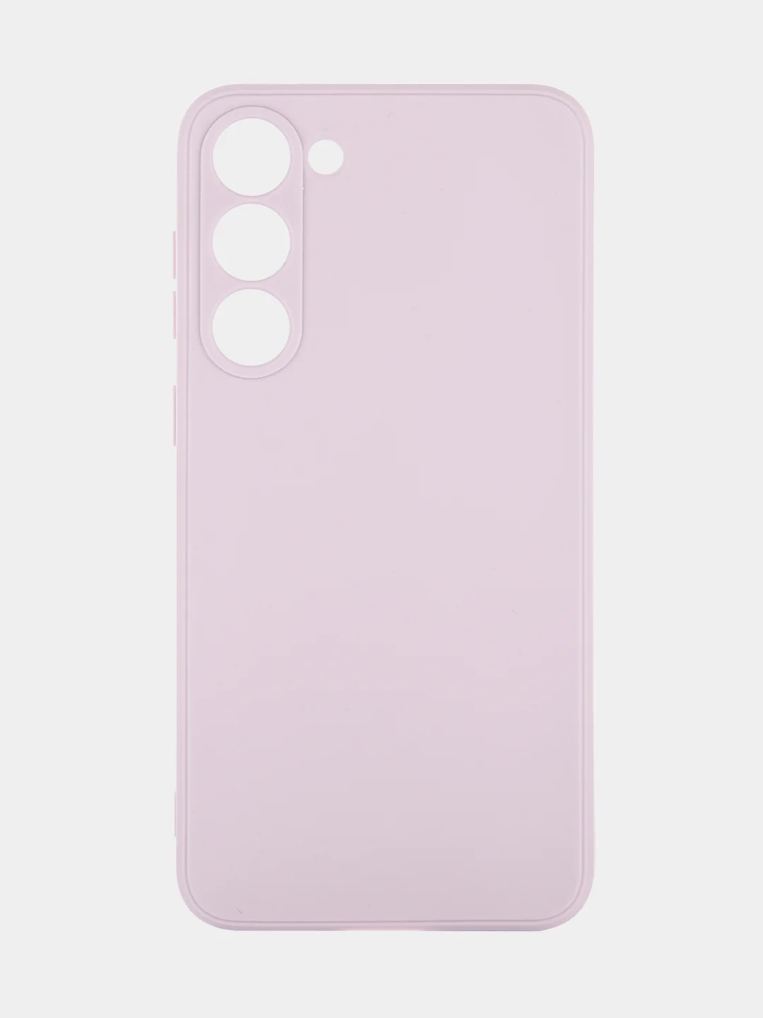 Фиолетовый чехол для Samsung Galaxy S23/ S23 FE/ S23+/ S23 Ultra BROSCORP силиконовый с защитой камер