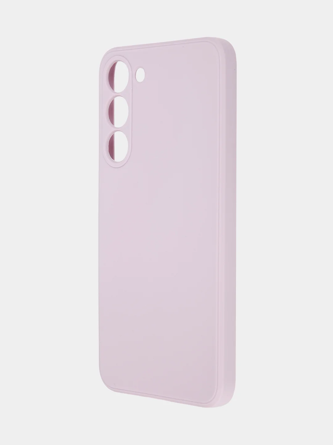 Фиолетовый чехол для Samsung Galaxy S23/ S23 FE/ S23+/ S23 Ultra BROSCORP силиконовый с защитой камер