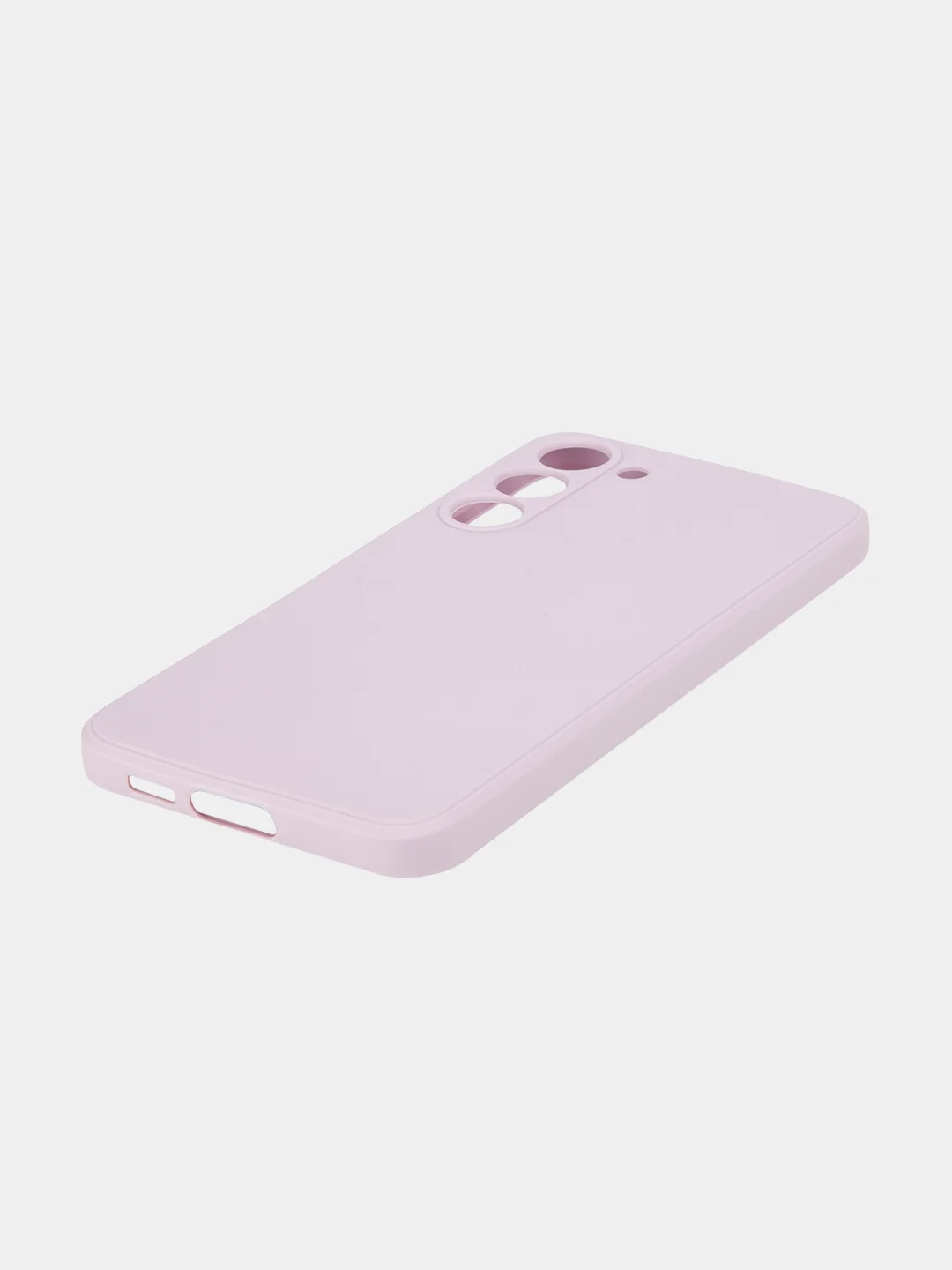 Фиолетовый чехол для Samsung Galaxy S23/ S23 FE/ S23+/ S23 Ultra BROSCORP силиконовый с защитой камер