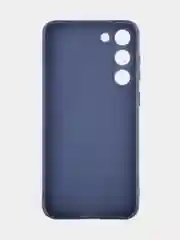 Синий чехол для Samsung Galaxy S23/ S23 FE/ S23+/ S23 Ultra BROSCORP силиконовый с защитой камер