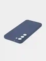 Синий чехол для Samsung Galaxy S23/ S23 FE/ S23+/ S23 Ultra BROSCORP силиконовый с защитой камер