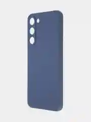 Синий чехол для Samsung Galaxy S23/ S23 FE/ S23+/ S23 Ultra BROSCORP силиконовый с защитой камер