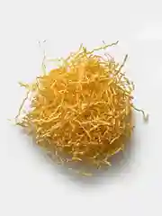 Лимонный наполнитель для подарочной упаковки (коробки, пакета) / handmade товаров. Бумажная стружка