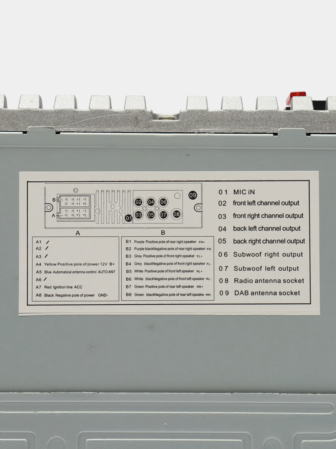 Автомагнитола Pioneer.OK MVH-T912B, Bluetooth, 1 din, процессорная