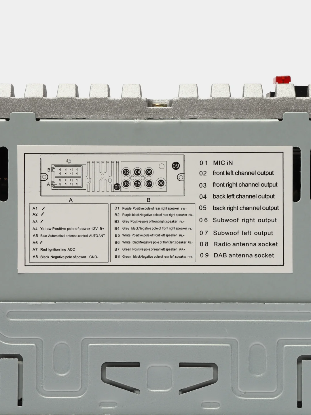 Автомагнитола Pioneer.OK MVH-T931BT, Bluetooth, 1 din, процессорная