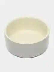 Миска керамическая для собак SCRUFFS "Icon Dog Food", светло-серая, 19 х 19 х 8 см, 1600 мл