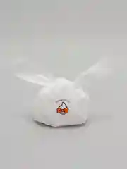 Белый пакет для упаковки подарка Утенок, Зайчик/ подарочный пакет/ мешочек/ пакет с ушками