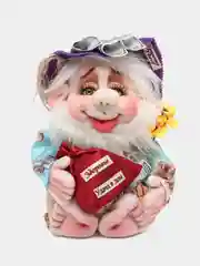 Алый игрушка "Домовенок"