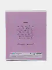 Розовый тетрадь 18л., линия "Однотонная. Линовка",2 шт