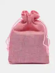 Розовый льняные подарочные мешочки. Подарочная упаковка: 7х9, 10х14, 13х18, 15х21, 20х28 см