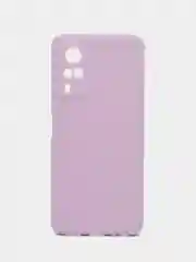Сиреневый чехол для Vivo Y31 2021 / Vivo Y51 2020 / Y53S 4G / Y33 4G, силиконовый, цветной, матовый