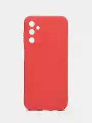 Алый чехол для Samsung Galaxy A14 (Самсунг Галакси А14), силиконовый, цветной, матовый