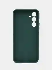 Тёмно-зелёный чехол для Samsung Galaxy A54 / Самсунг Галакси А54, силиконовый, цветной, матовый
