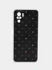 Черный чехол для Xiaomi Redmi Note 10/Note 10S/Poco M5s (Сяоми Редми Нот 10/Нот 10с/Поко M5с)