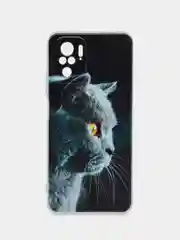 Тёмно-серый чехол для Xiaomi Redmi Note 10/Note 10S/Poco M5s (Сяоми Редми Нот 10/Нот 10с/Поко M5с)