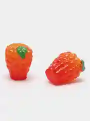 Красный сувенир "Мини тропические фрукты", 3 штуки