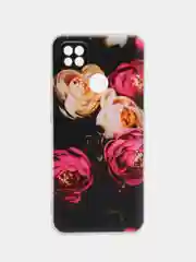 Кораллово-розовый силиконовый чехол на Xiaomi Redmi 9C (Сяоми Редми 9C)