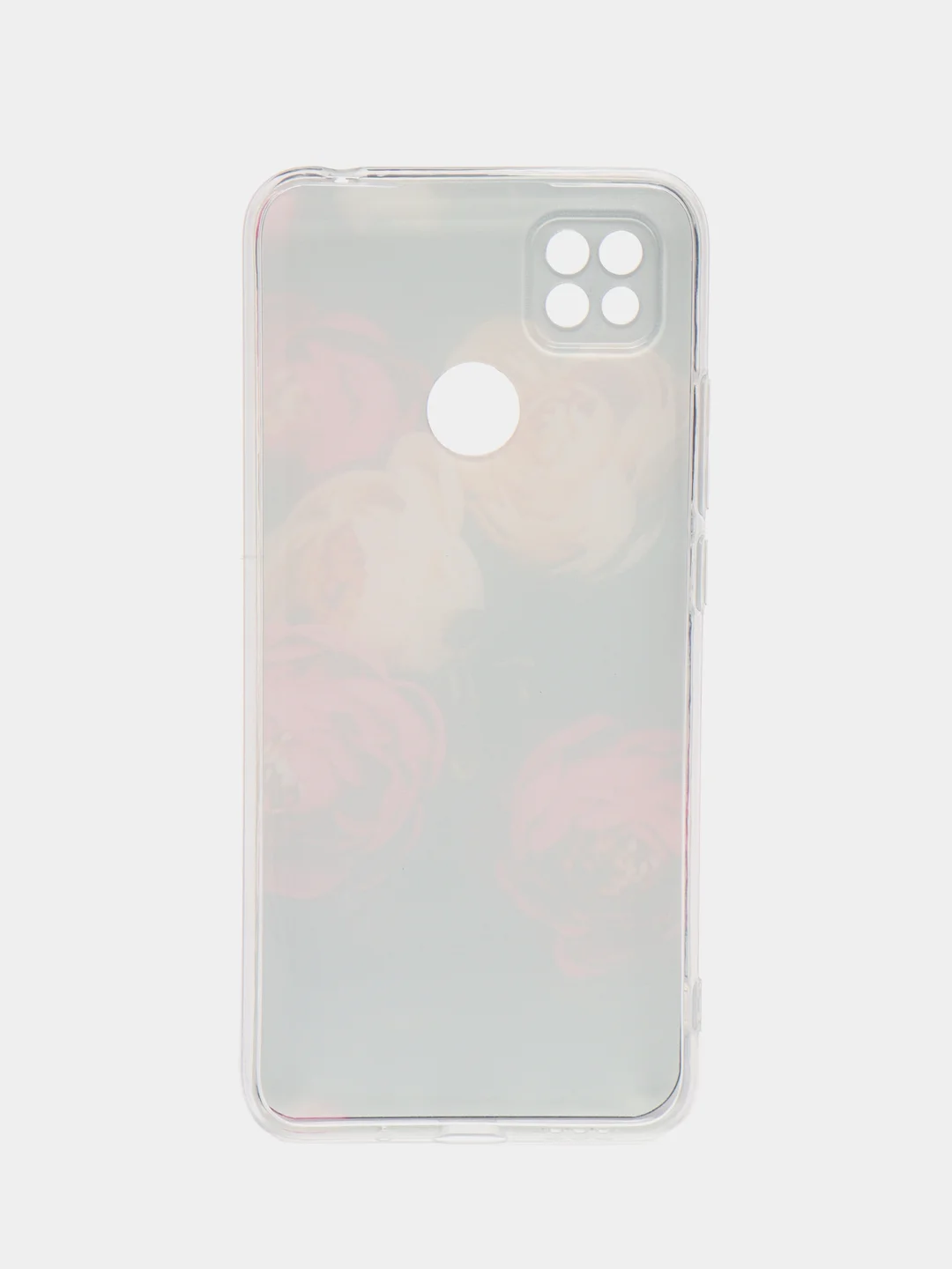 Кораллово-розовый силиконовый чехол на Xiaomi Redmi 9C (Сяоми Редми 9C)