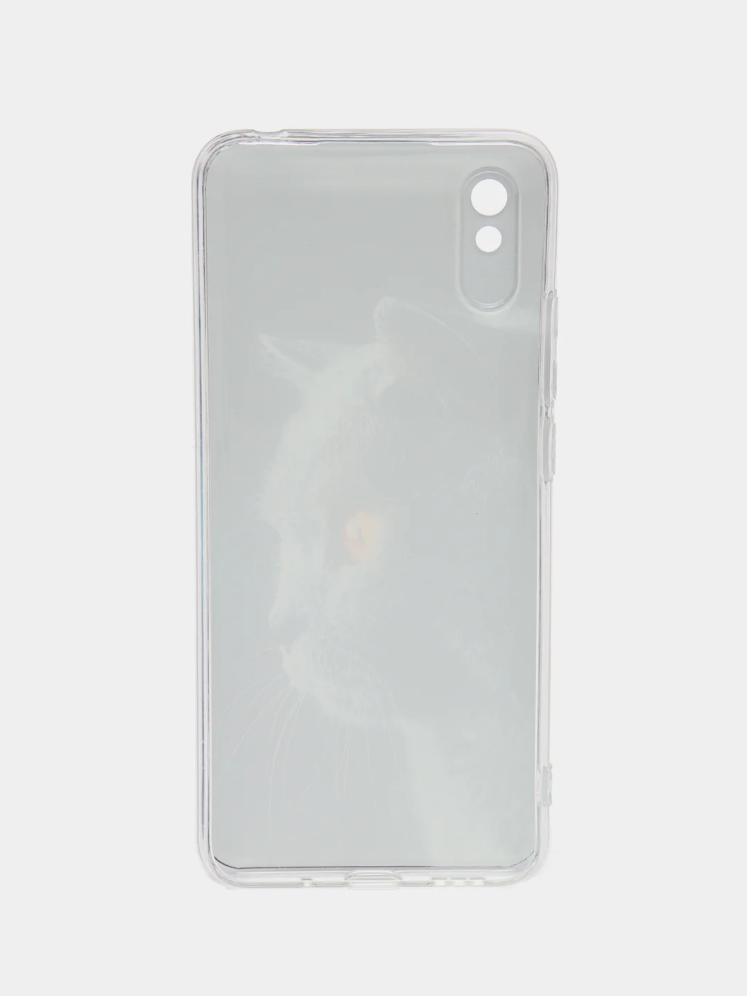 Тёмно-серый силиконовый чехол на Xiaomi Redmi 9A (Сяоми Редми 9A)