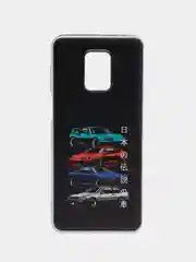 Хром силиконовый чехол для Xiaomi Redmi Note 9S/Note 9 Pro (Сяоми Редми Нот 9С/Нот 9 Про)
