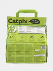 Catpix Наполнитель для кошачьего туалета "Зеленый чай" 5 л