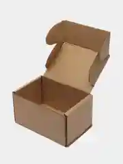 Бежевый коробка для подарков самосборная,17*12*12
