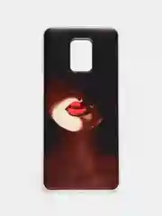 Фиолетовый силиконовый чехол для Xiaomi Redmi Note 9S/Note 9 Pro (Сяоми Редми Нот 9С/Нот 9 Про)