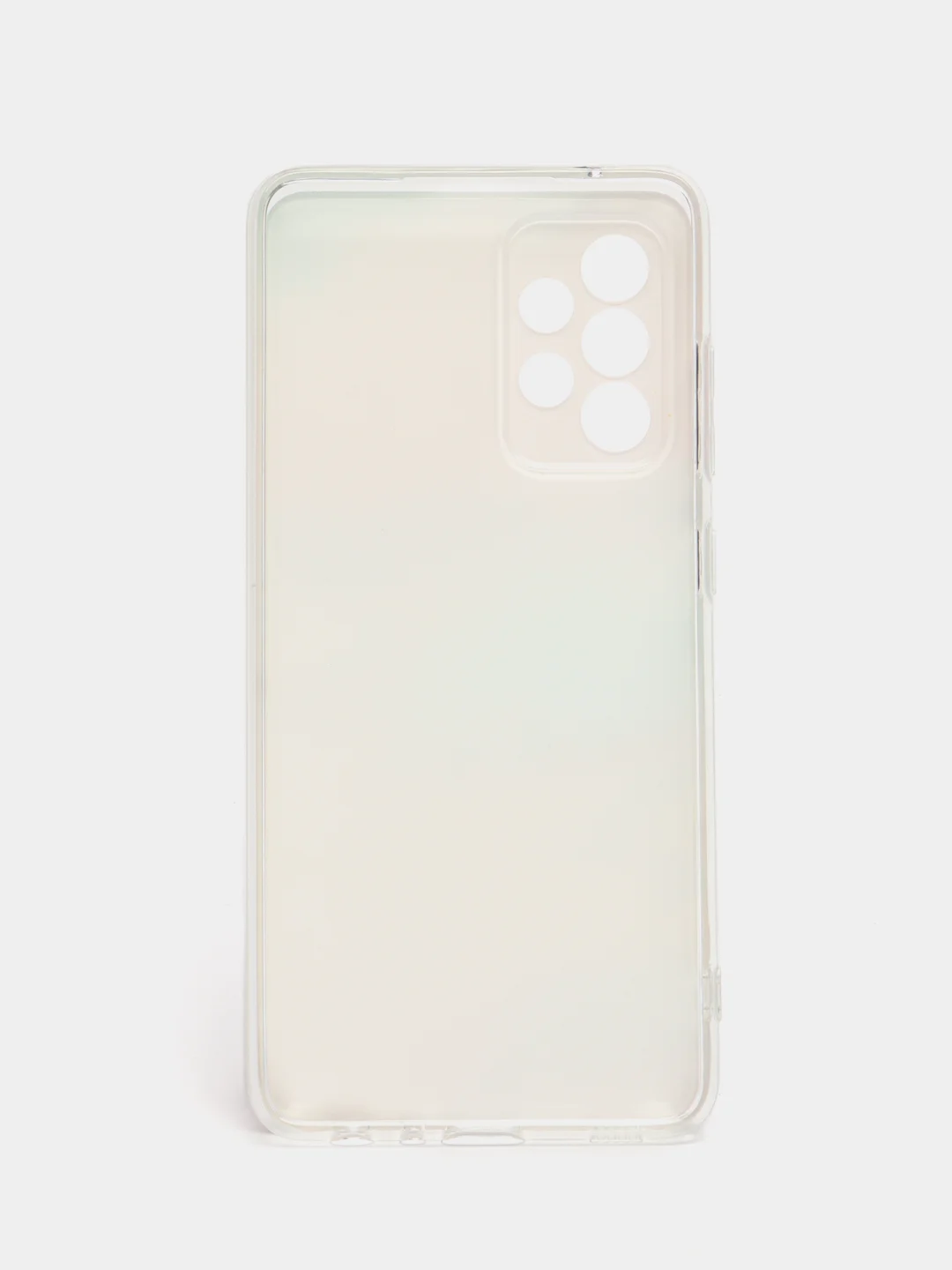 Пудровый силиконовый чехол на Samsung Galaxy A52/A52s (Самсунг А52/A52s)